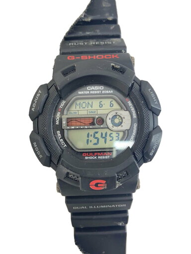 【中古】CASIO◆クォーツ腕時計・G-SHOCK/デジタル/ラバー/BLK/BLK【服飾雑貨他】 【中古】CASIO◆クォーツ腕時計・G-SHOCK/デジタル/ラバー/BLK/BLK【服飾雑貨他】