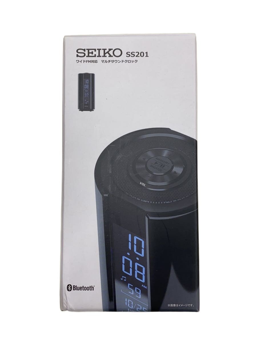 【中古】セイコークロック◆Bluetoothスピーカー SS201K [黒]//【家電・ビジュアル・オーディオ】
