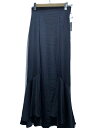 【中古】COCO DEAL◆ロングスカート/2/ポリエステル/BLK/72717354a【レディースウェア】