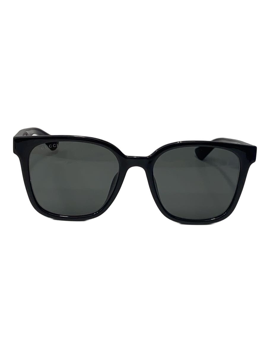 GUCCI - 【中古】GUCCI◆サングラス/ウェリントン/プラスチック/BLK/BLK/メンズ/GG1346SK【服飾雑貨他】