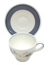 【中古】WEDGWOOD◆カップ&ソーサー/WHT【キッチン用品】