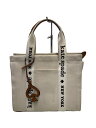 【中古】kate spade new york◆トートバッグ/--/BEG【バッグ】