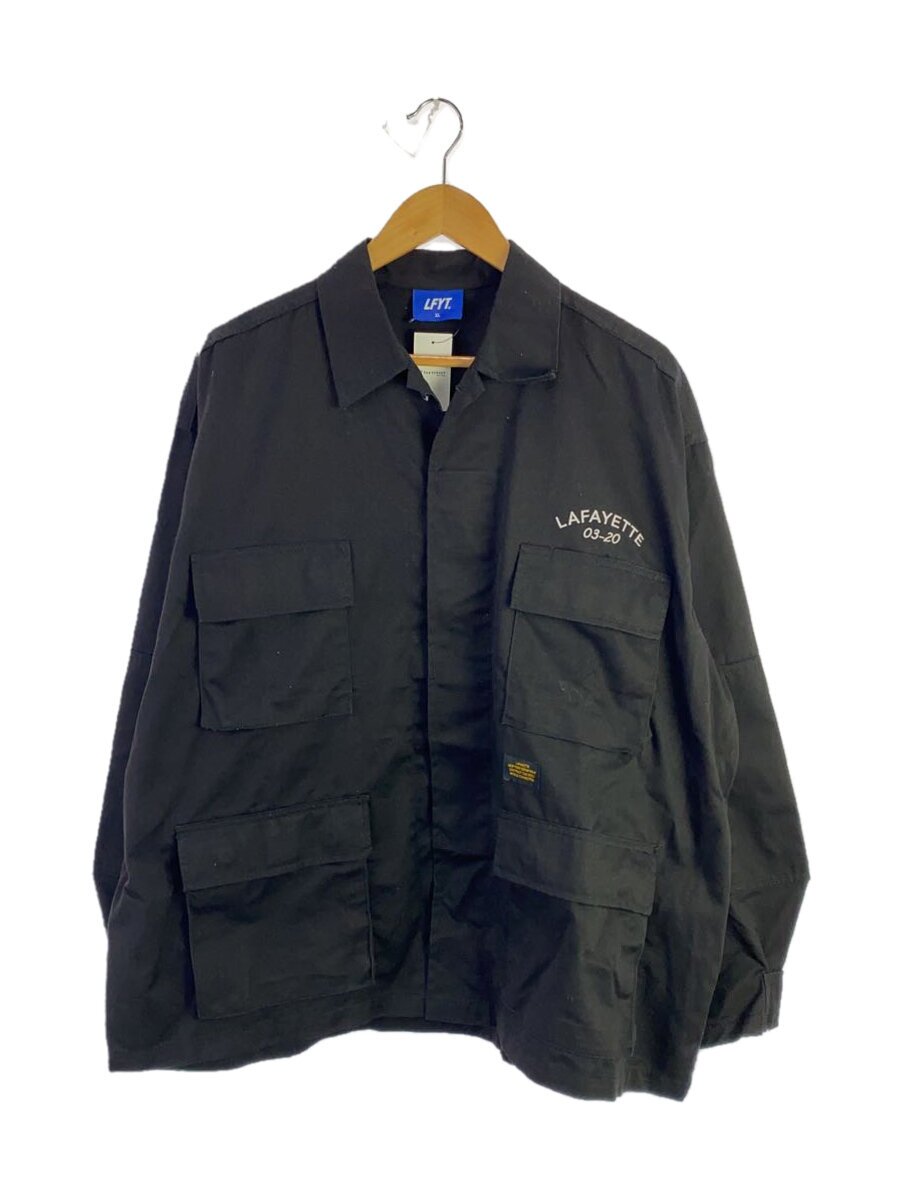 【中古】Lafayette(LFYT)◆ジャケット/XL/コットン/ブラック【メンズウェア】