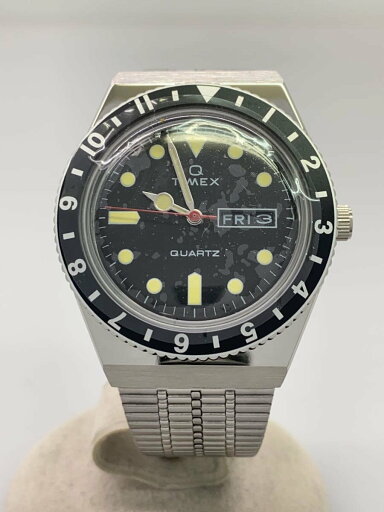 【中古】TIMEX◆クォーツ腕時計/アナログ/ステンレス/BLK/SLV/TW2U61800【服飾雑貨他】 【中古】TIMEX◆クォーツ腕時計/アナログ/ステンレス/BLK/SLV/TW2U61800【服飾雑貨他】