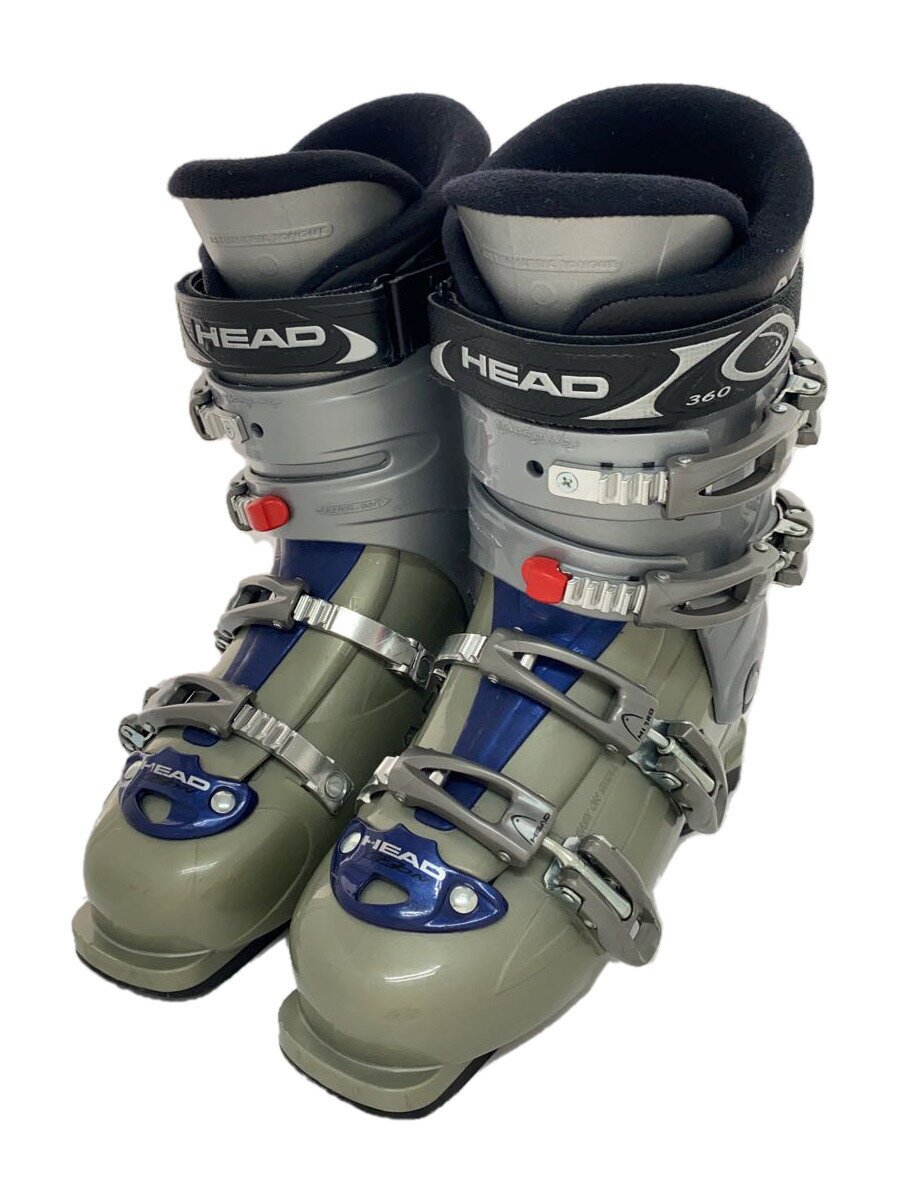 【中古】HEAD◆スキーブーツ/27.5cm/GRY/アダルト/EZON 7.5【スポーツ】