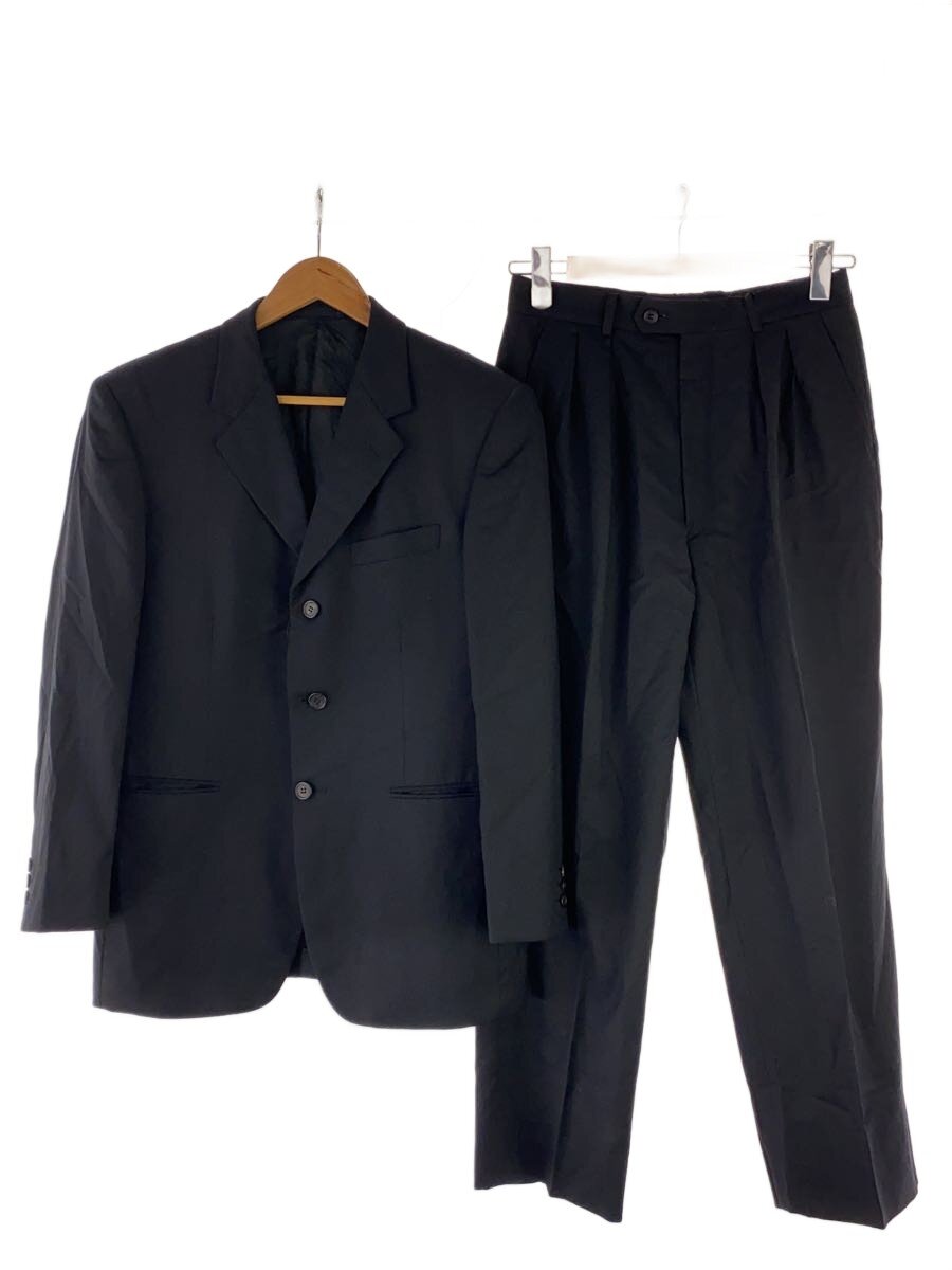 【中古】Paul Smith◆セットアップ/--/ウール/BLK/無地【メンズウェア】