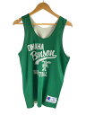 【中古】Champion◆OMAHA/リバーシブル/USA製/タンクトップ/M/GRN【メンズウェア】
