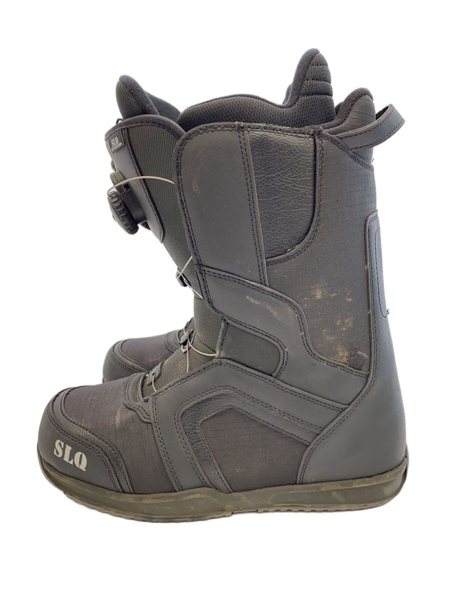 【中古】SLQ◆スノーボードブーツ/25cm/BLK【スポーツ】