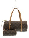 【中古】LOUIS VUITTON◆ボストンバッグ[仕入]/キャンバス/BRW/総柄/M51385【バッグ】