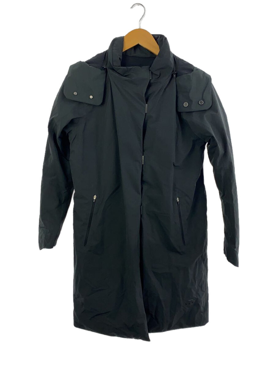 【中古】DESCENTE◆ダウンジャケット/M/ポリエステル/BLK/DAWQGC49【メンズウェア】