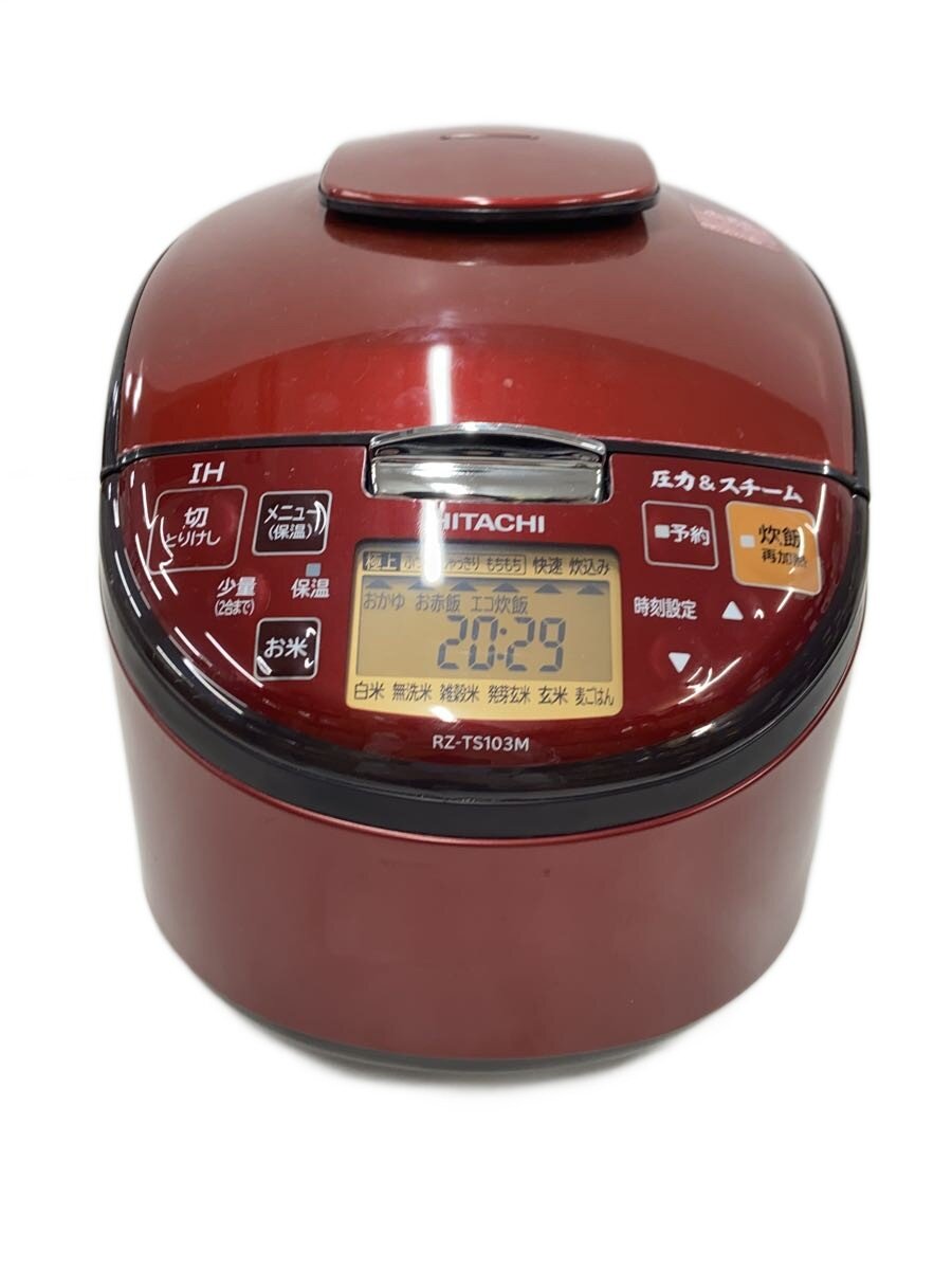 日立 圧力スチーム IHジャー炊飯器 RZ-TS103M 2020年製 楽天市場】炊飯 器 日立 ふっくら 御膳 rz ts103mの通販
