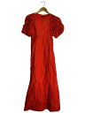 【中古】styling半袖ワンピース/O/ナイロン/RED/無地/16WF0222037【レディースウェア】(4)