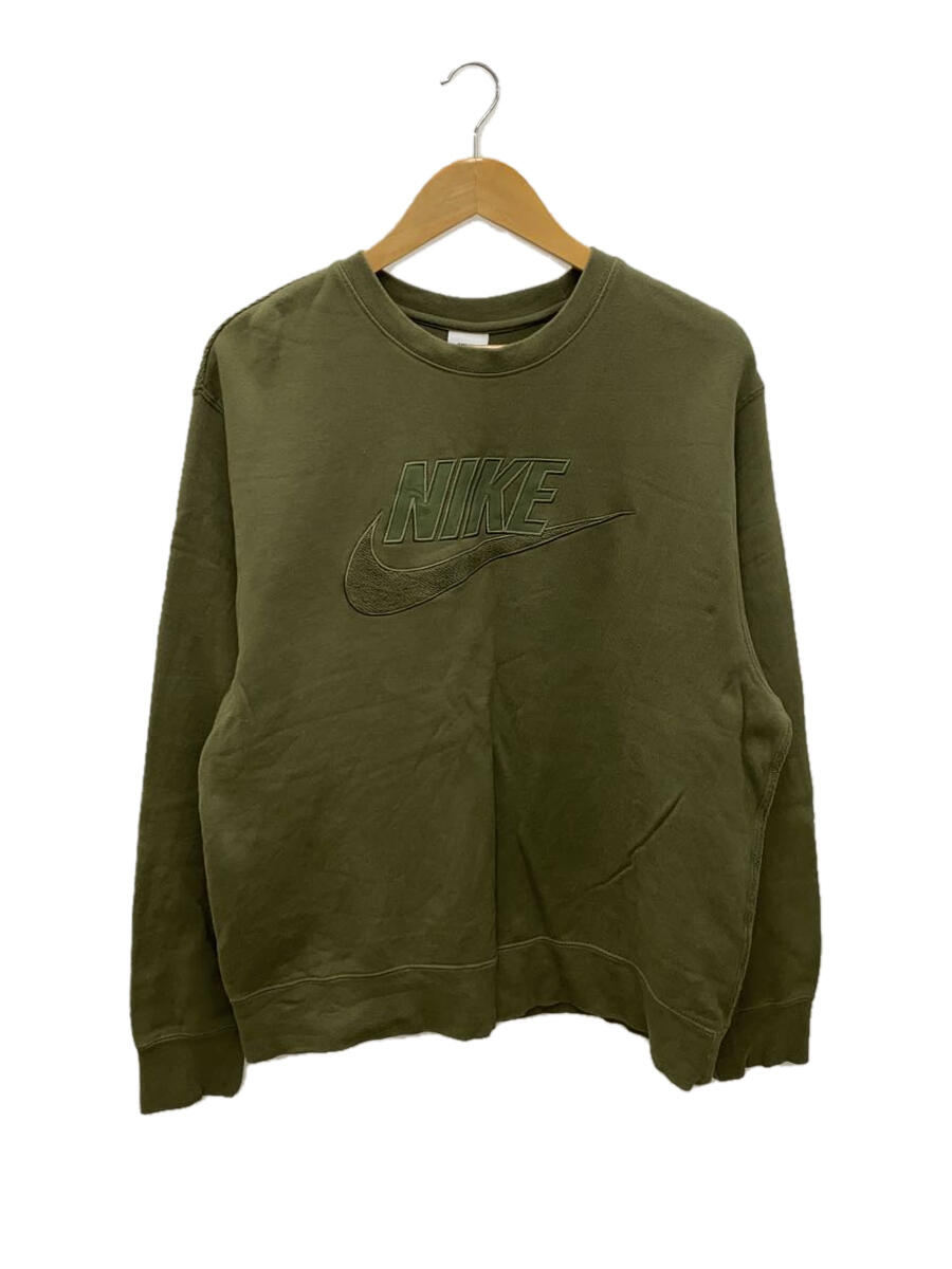 NIKE◆スウェット/XL/コットン/KHK/無地/DQ4584-222//