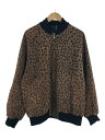 【中古】WACKO MARIA◆21FW-WMO-BL05/21AW/LEOPARD LEATHER 50S JACKET/ジャケット/L/牛革【メンズウェア】