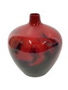【中古】Royal Doulton◆壷・花瓶/RED【インテリア小物・日用雑貨】