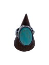 【中古】NAVAJO◆リング/ターコイズ/SV925/12号/SLV/メンズ【服飾雑貨他】