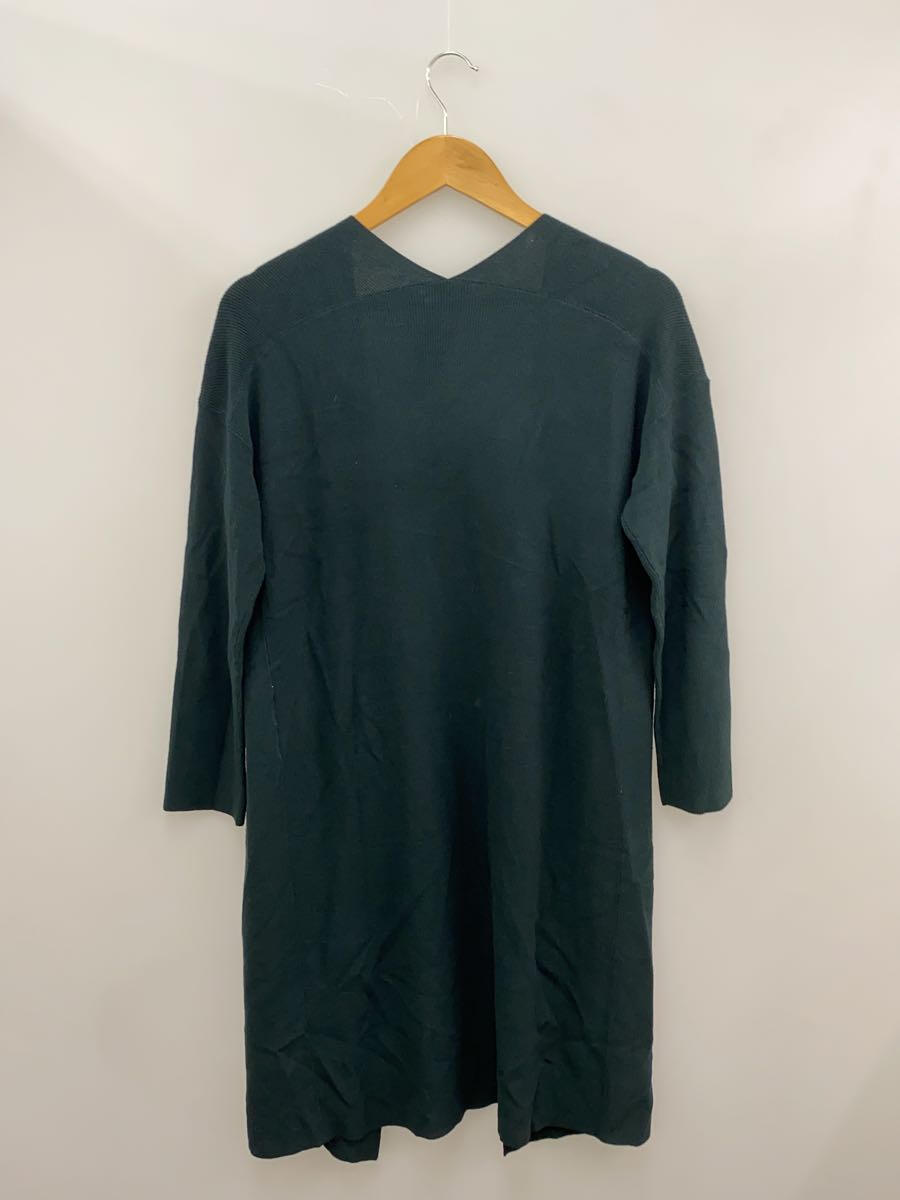 【中古】theory luxe◆カーディガン(薄手)/38/レーヨン/BLK/無地【レディースウェア】