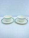 【中古】TIFFANY&Co.◆カップ&ソーサー/2点セット/WHT【キッチン用品】