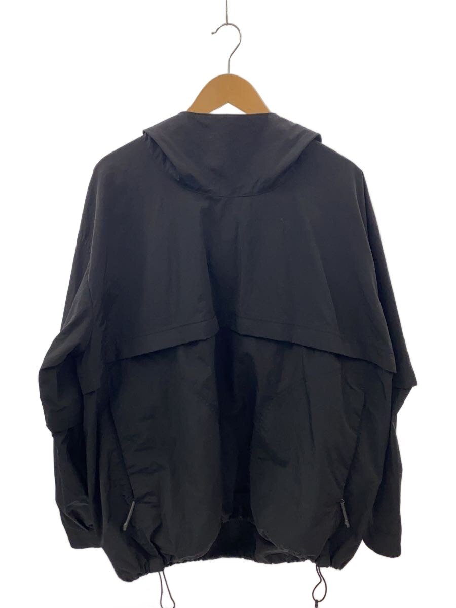 LAD MUSICIAN◆24SS/CONVERTIBLE ANORACK PARKA/ジャケット/44/ナイロン/BLK/2124-352