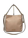 【中古】MICHAEL KORS◆ショルダーバッグ/レザー/BEG/無地/HAYES_ヘイズ/35F8GYEL3L【バッグ】