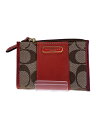 【中古】COACH◆パスケース/キャンバス/ベージュ/総柄/レディース/汚れ有【服飾雑貨他】(4)