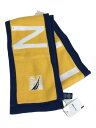 【中古】NAUTICA◆マフラー/コットン/NVY/メンズ//【服飾雑貨他】