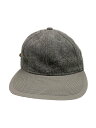 【中古】IL BISONTE◆キャップ/S/ウール/GRY/レディース【服飾雑貨他】