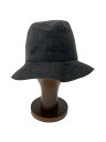 【中古】KIJIMA TAKAYUKI◆ハット/ウール/グレー/無地/メンズ/172825【服飾雑貨他】(4)