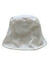 【中古】RAY BEAMS◆バケットハット/--/ポリエステル/WHT/総柄/レディース/61-41-0820-965//【服飾雑貨他】(4)