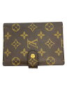 【中古】LOUIS VUITTON◆アジェンダPM_モノグラム_BRW/PVC/BRW/モノグラム/レディース【服飾雑貨他】