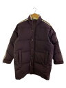 【中古】adidas◆ダウンジャケット/S/コットン/BRW/無地//【メンズウェア】(4)