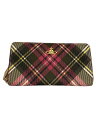 【中古】Vivienne Westwood◆長財布/PVC/RED/チェック/レディース【服飾雑貨他】(4)