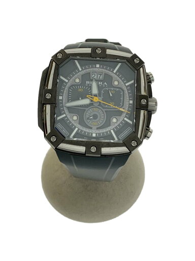【中古】BRERA OROLOGI◆クォーツ腕時計/アナログ/GRY/BRSS2C4602//【服飾雑貨他】 【中古】BRERA OROLOGI◆クォーツ腕時計/アナログ/GRY/BRSS2C4602//【服飾雑貨他】