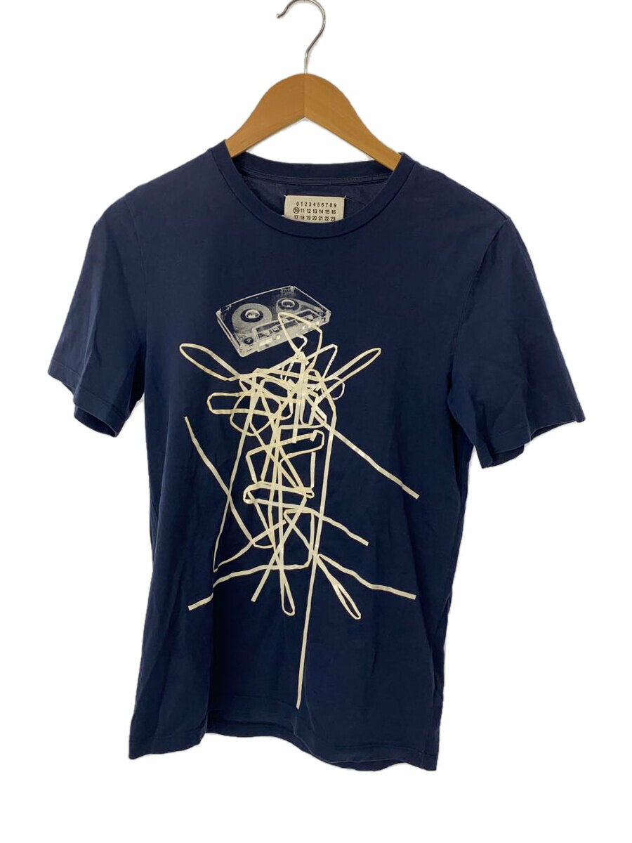 【中古】Maison Margiela◆Tシャツ/44/コットン/NVY/S30GC0582【メンズウェア】