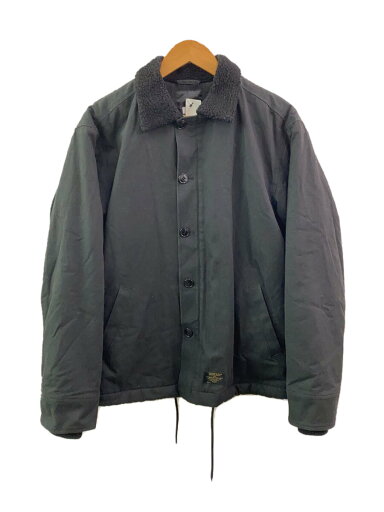 【中古】FTC◆デッキジャケット/M/コットン/BLK/ftc019awj06【メンズウェア】 【中古】FTC◆デッキジャケット/M/コットン/BLK/ftc019awj06【メンズウェア】