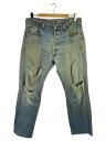 【中古】Levi’s◆ボトム/36/コットン/IDG/501-0115【メンズウェア】