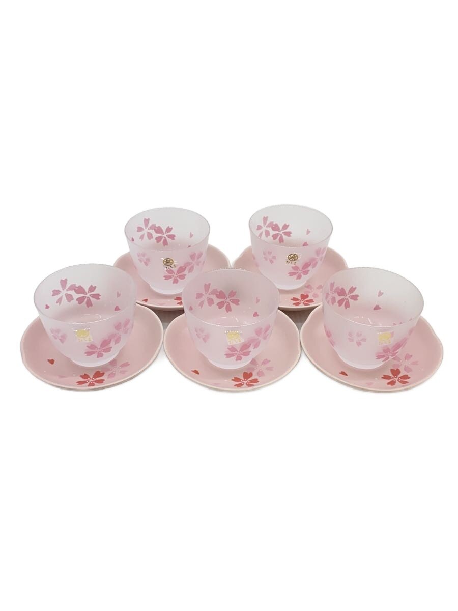 【中古】たち吉◆湯呑/5点セット【�