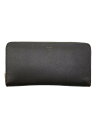 【中古】CELINE◆長財布/レザー/GRY/無地/レディース/10B553BEL【服飾雑貨他】