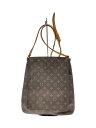 【中古】LOUIS VUITTON◆ミュゼット_モノグラム・キャンバス_BRW/PVC/BRW//【バッグ】