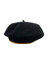 【中古】visvim◆ベレー帽/ML/ウール/BLK/メンズ/0118103003025【服飾雑貨他】