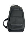 【中古】Calvin Klein◆スリングバッグ/ショルダーバッグ/レザー/BLK/821911/状態考慮【バッグ】