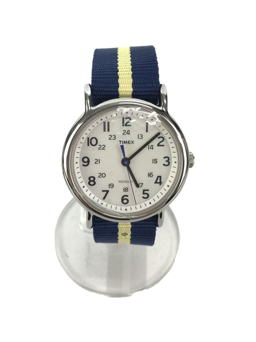 【中古】TIMEX◆クォーツ腕時計/アナ