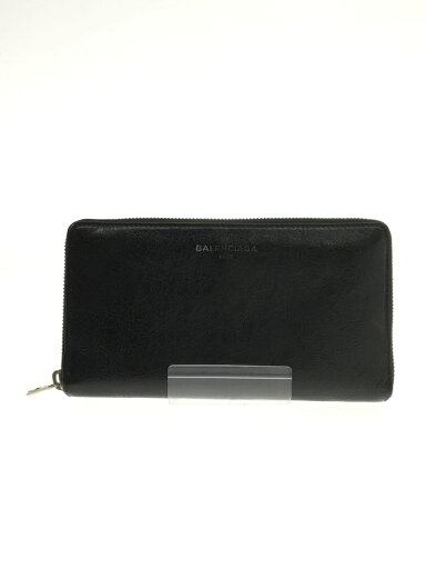 【中古】BALENCIAGA◆バレンシアガ/長財布/羊革/ブラック/メンズ/519641・1000・V・562481【服飾雑貨他】 【中古】BALENCIAGA◆バレンシアガ/長財布/羊革/ブラック/メンズ/519641・1000・V・562481【服飾雑貨他】