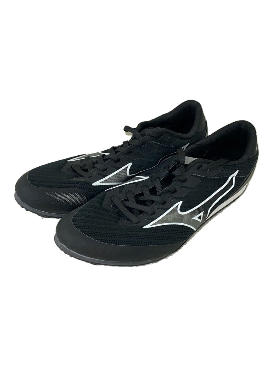 【中古】MIZUNO◆スポーツ/ブラック/U1GA233101/エックスファースト2ワイド/陸上スパイク/シューズ/25.5cm【スポーツ】