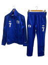 【中古】adidas◆マンチェスターユナイテッド・ジョージベストトラックトップジャージ/XL/コットン/BLU/IV7537【メンズウェア】