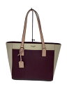 【中古】kate spade new york◆トートバッグ/--/BRD/無地【バッグ】