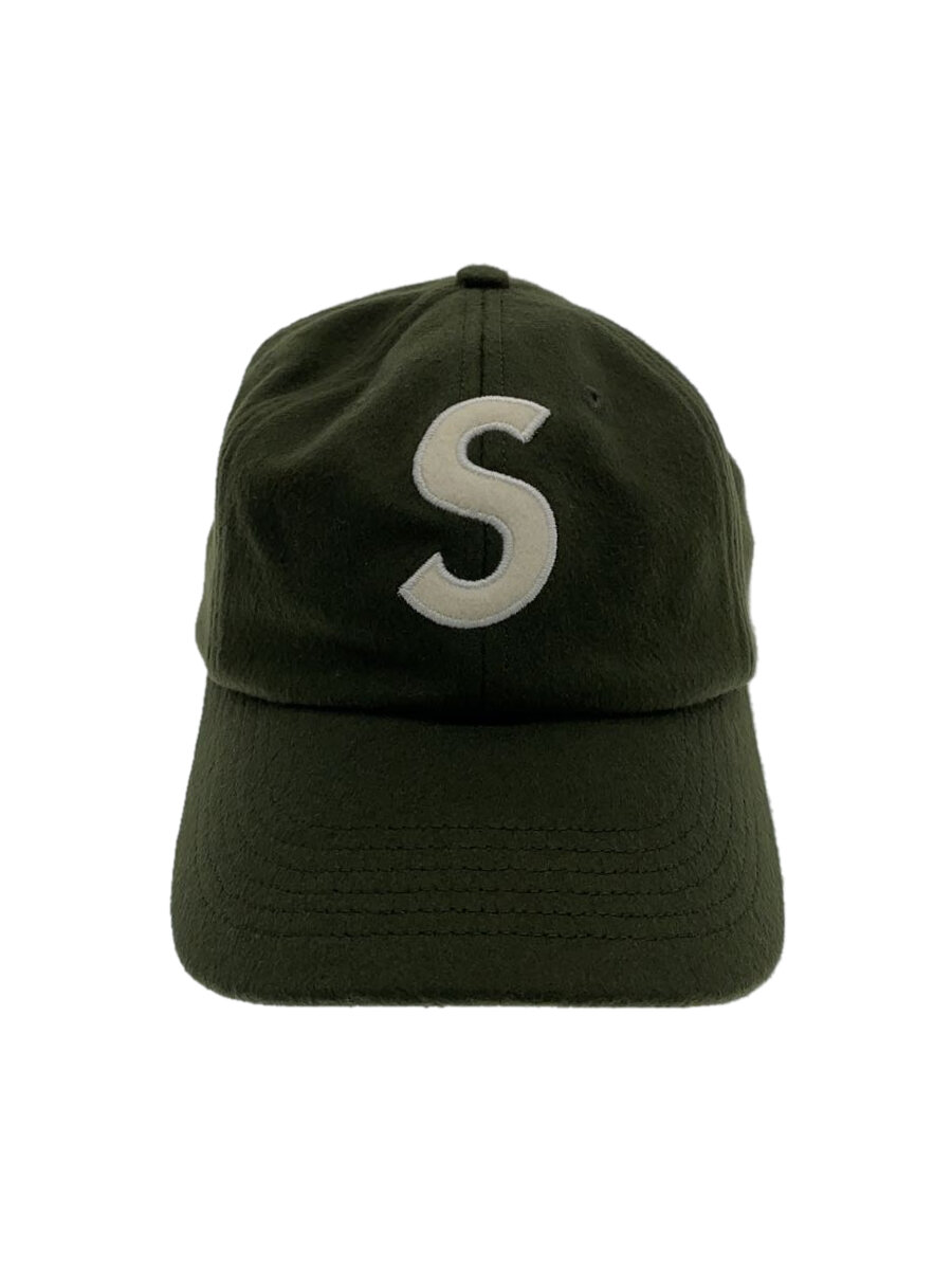 【中古】Supreme◆キャップ/--/ウール/KHK/無地/メンズ【服飾雑貨他】