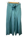 【中古】ISSEY MIYAKE◆ボトム/1/ポリエステル/BLU/IM02FF576【レディースウェア】