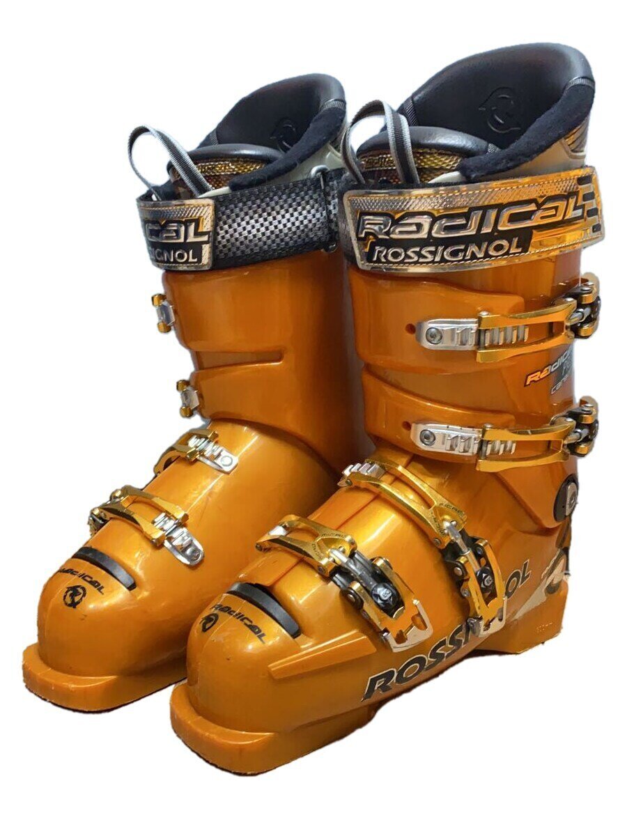 【中古】ROSSIGNOL◆Radical PRO carbon/スキーブーツ/25.5cm/ORN/アダルト【スポーツ】