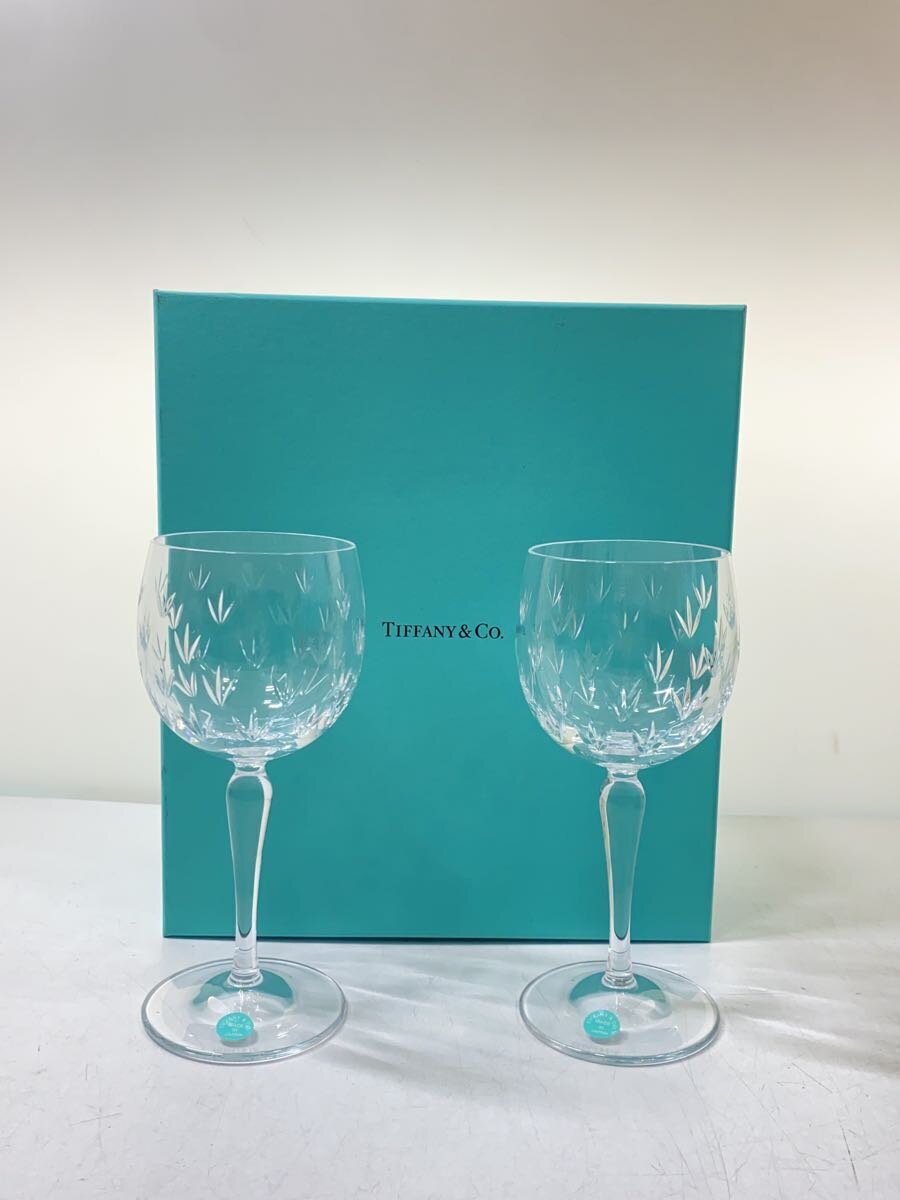 【中古】TIFFANY&Co.◆グラス/2点セット/箱有【キッチン用品】
